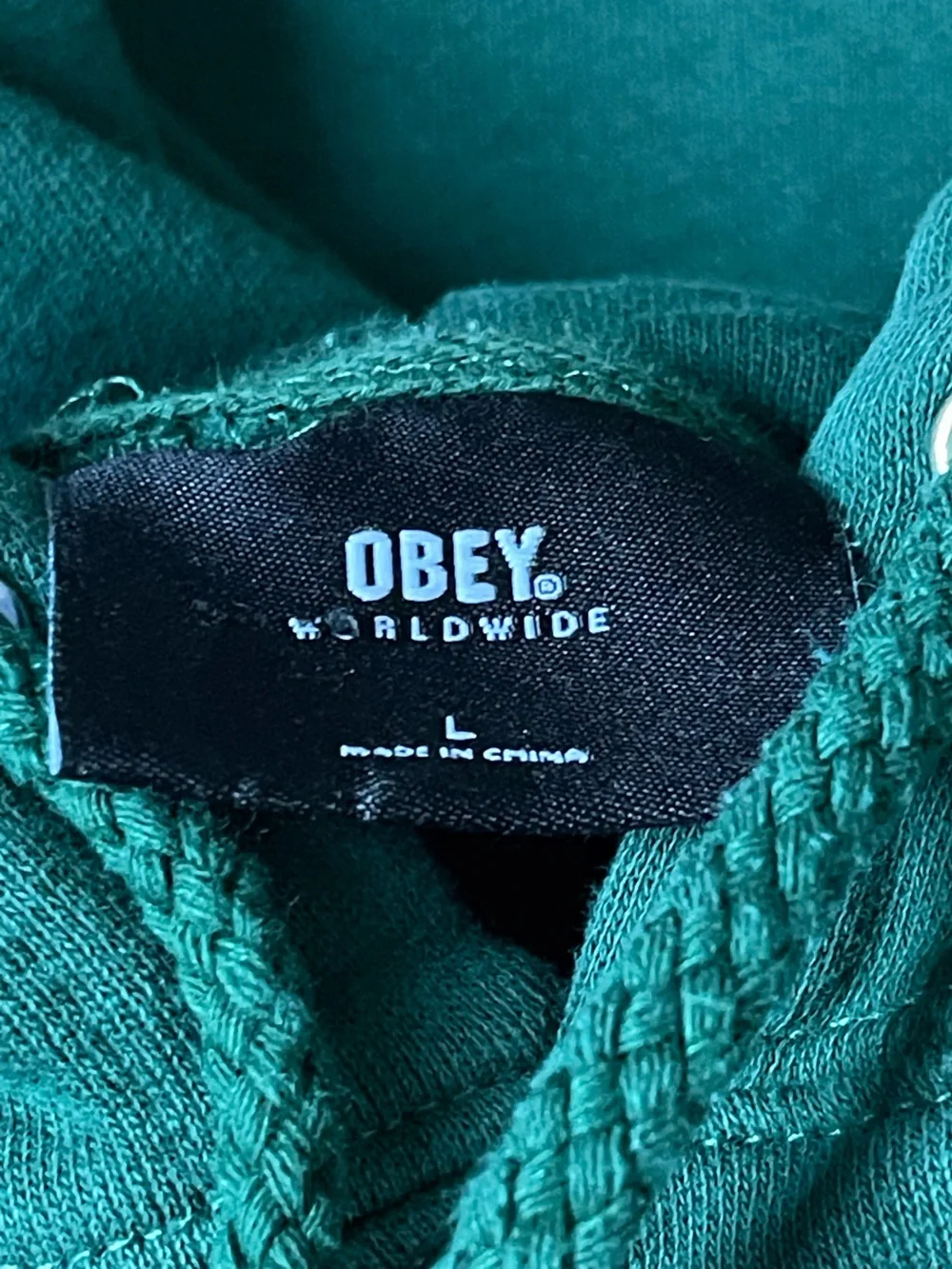 Obey Dark Green Circus Bears Pullover Hoodie‎